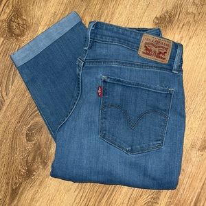 Levi’s Cropped Skinny Jeans